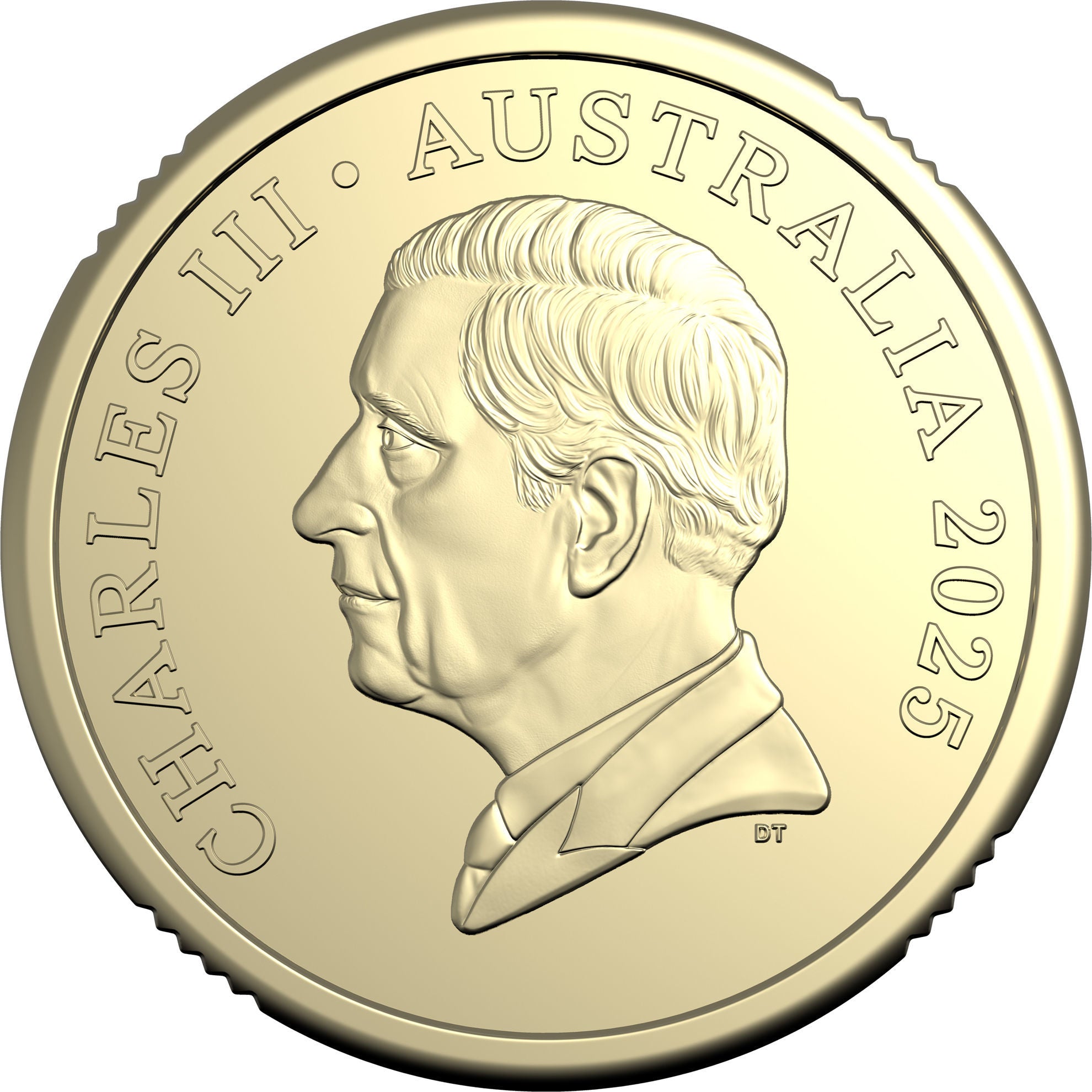 a gold coin with a portrait of a man