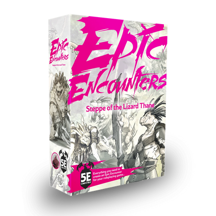 a box with the cover of epic encounters