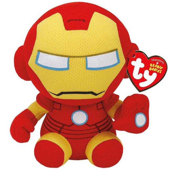 TY Beanie Babies Marvel Iron Man plush figure