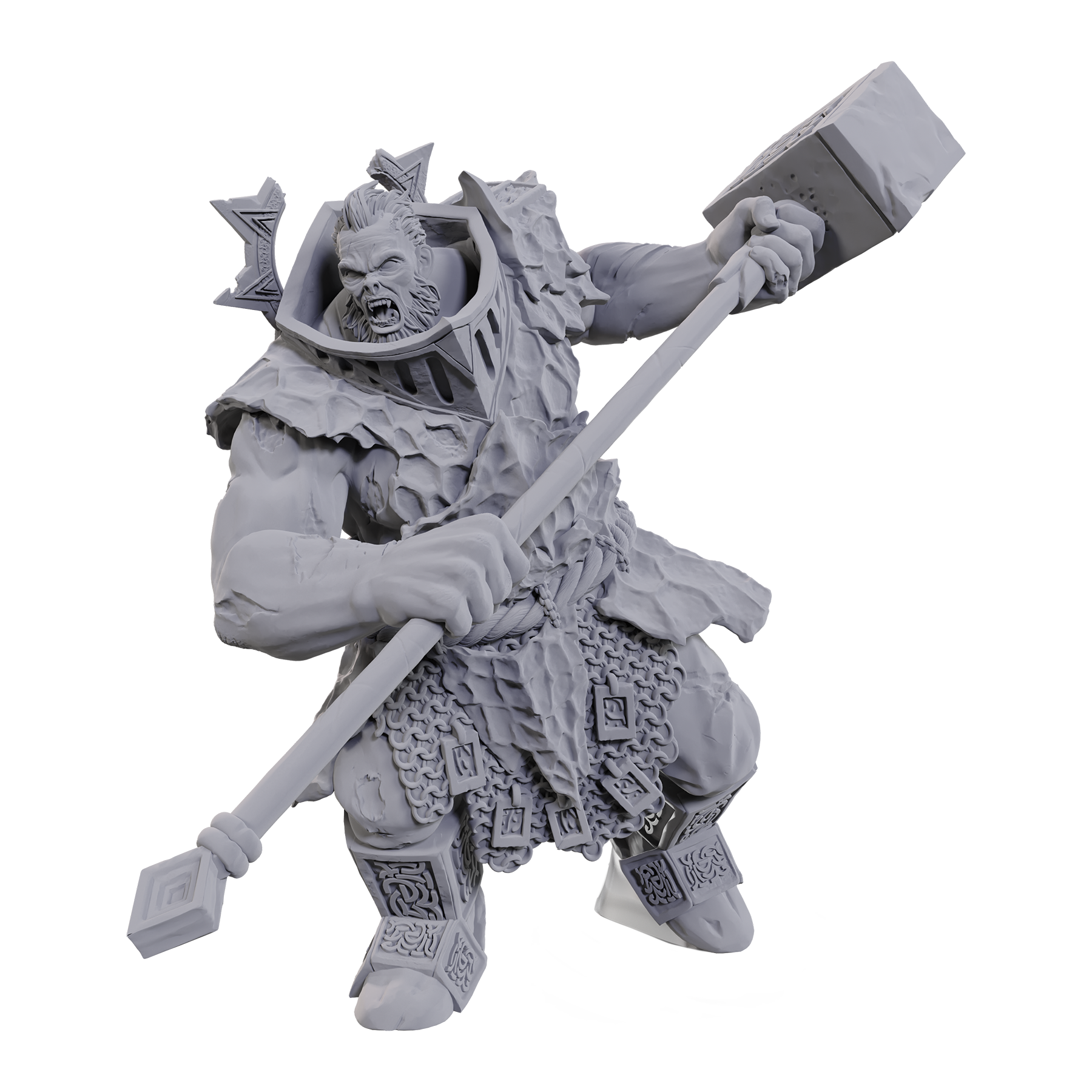 D&D Nolzurs Miniature - Fire Gaunt