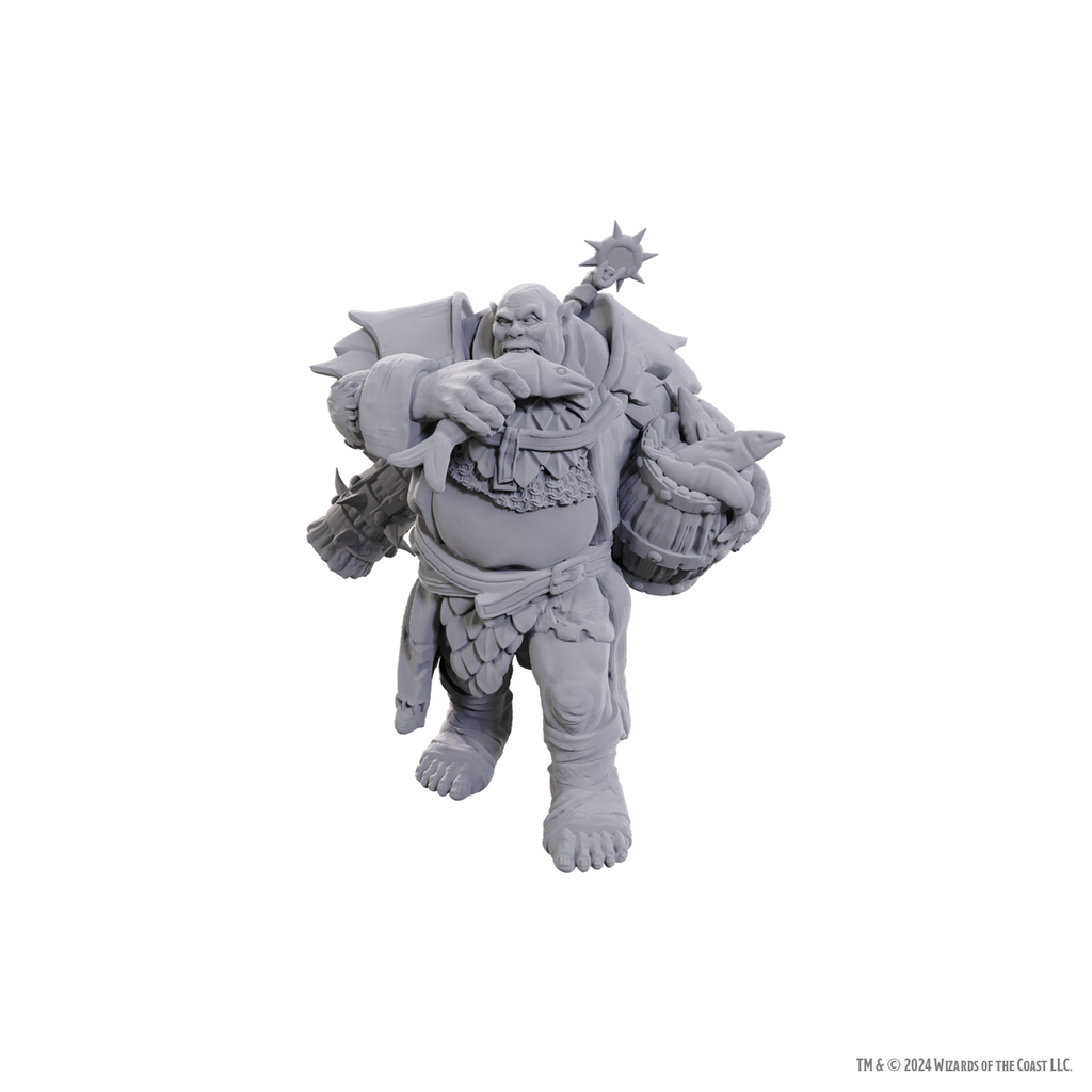D&D Nolzurs Ogre Soldier unpainted miniature