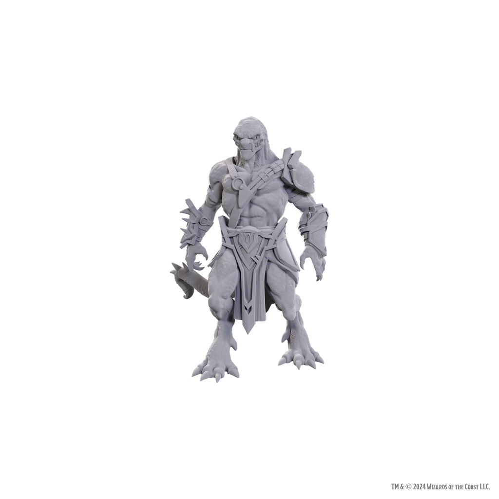 D&D Nolzurs Draconian Mastermind unpainted miniature