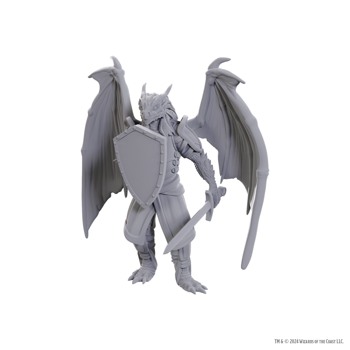 D&D Nolzurs Marvelous Miniatures Standard - Dragonborn of Bahamut