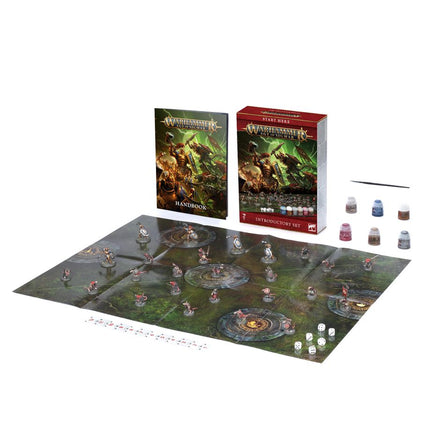 a board game set up on a white background
