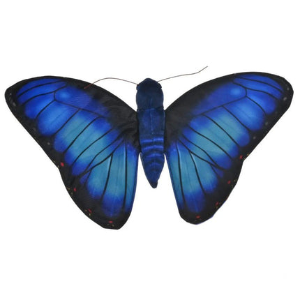 Wild Republic Rainforest Butterfly plush, Blue Morpho, 17cm