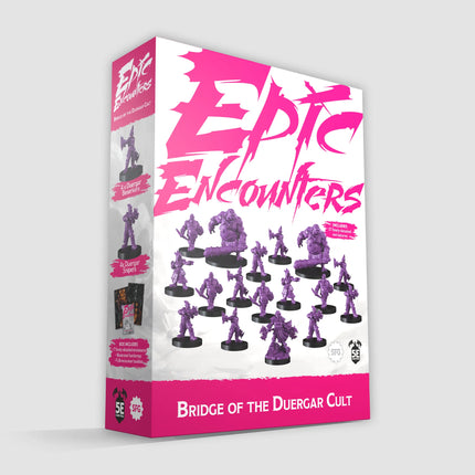 a box with a bunch of small figurines in it
