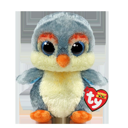 TY Beanie Boos Fisher the penguin plush with glitter eyes