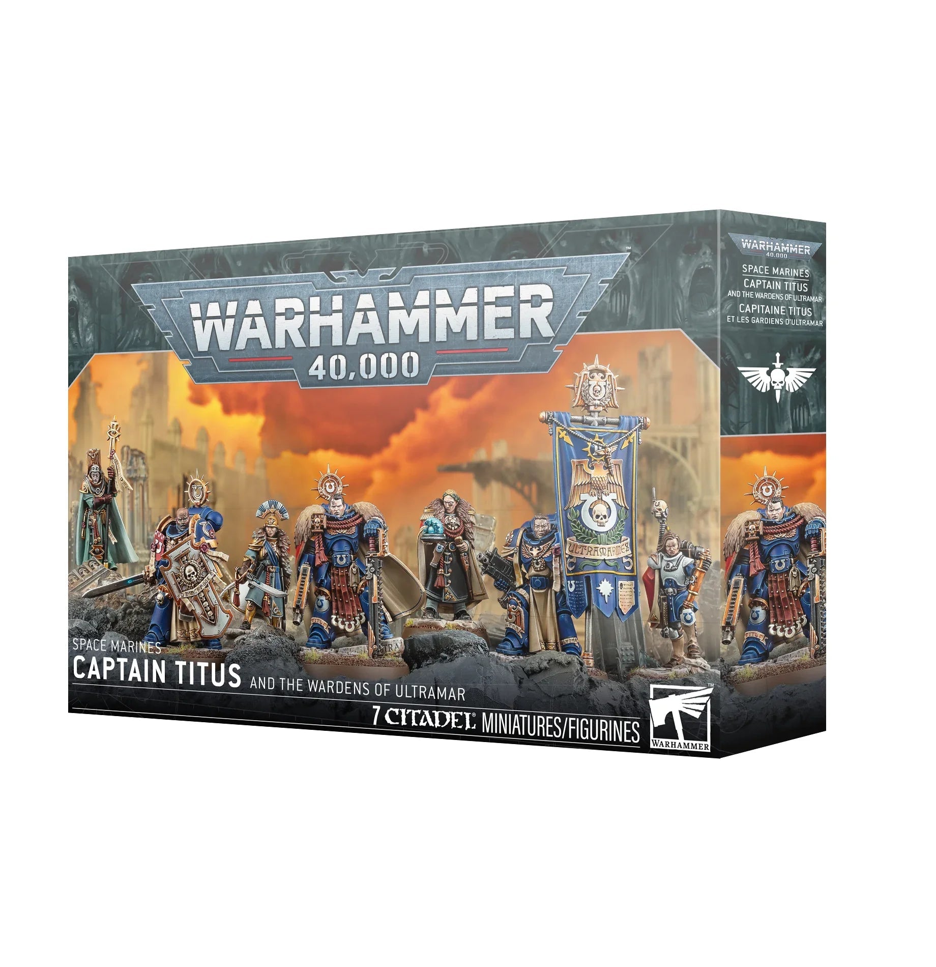 Space Marines - Captain Titus and Wardens of Ultramar (55-75)