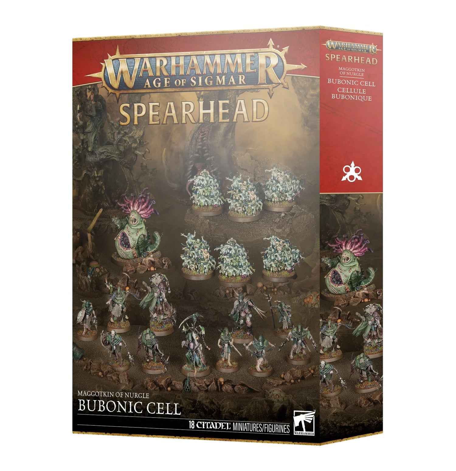 Spearhead - Maggotkin of Nurgle Bubonic Cell (70-838)