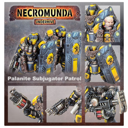 Palanite Subjugator miniatures, unpainted