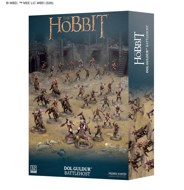 Dol Guldur Battlehost box art, official Games Workshop packaging