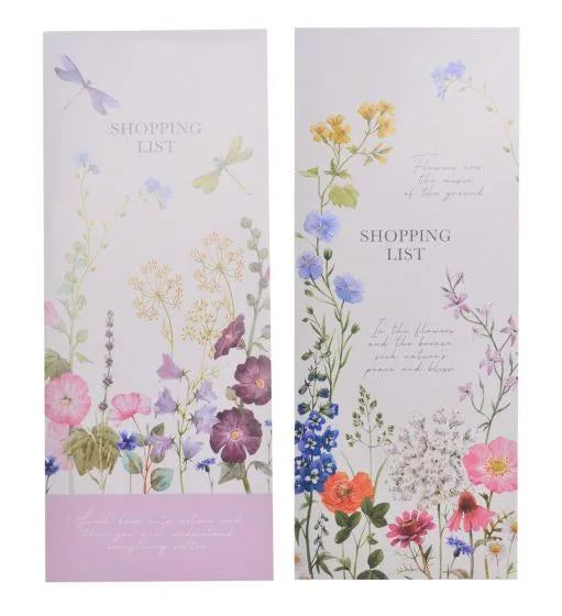 a pair of greeting cards with flowers on them