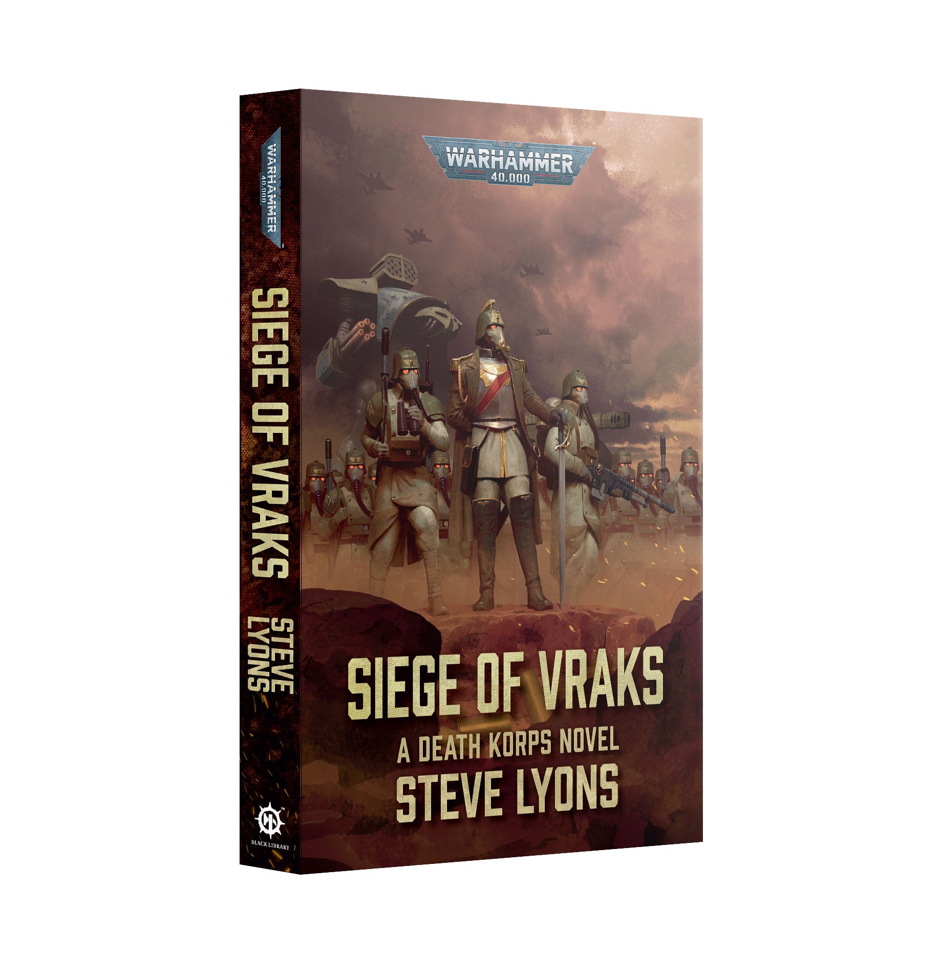 a book cover for a warhammer novel