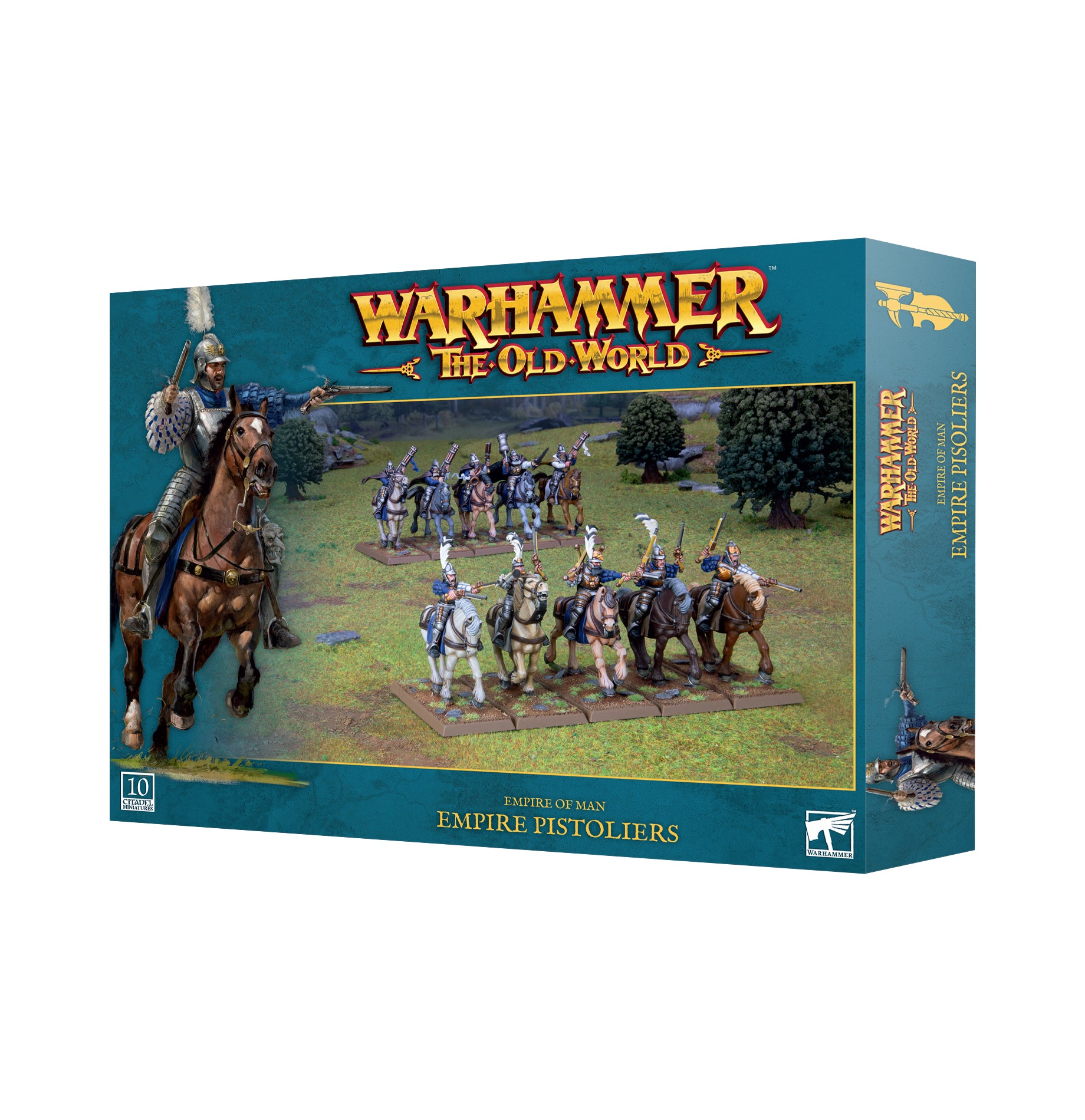 a box of warhammer the old world
