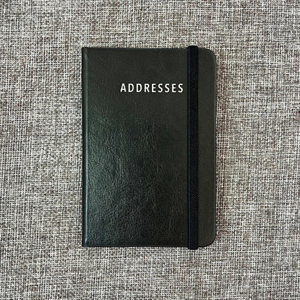 Address Book Mini - Black by Ozcorp