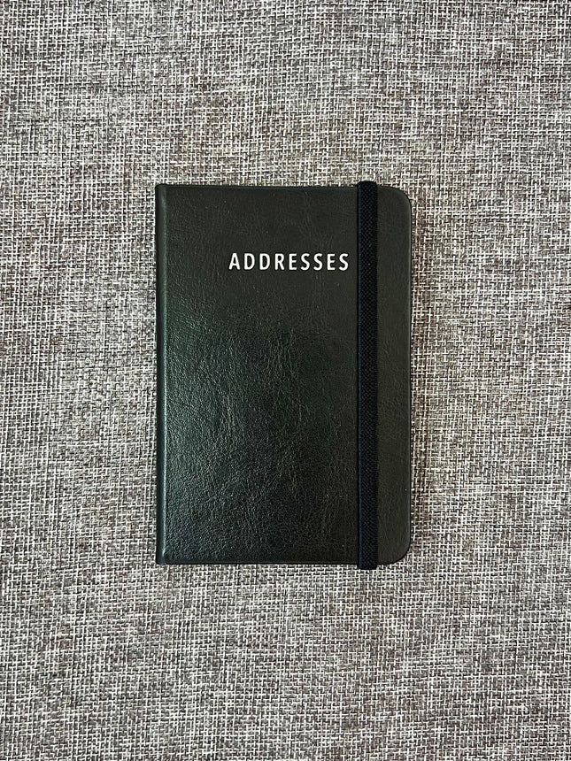 Address Book Mini - Black by Ozcorp