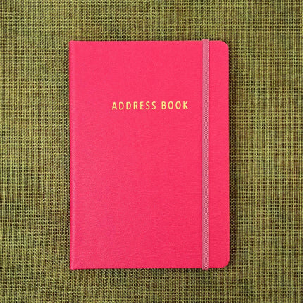 Address Book A5 - Cherry by Ozcorp