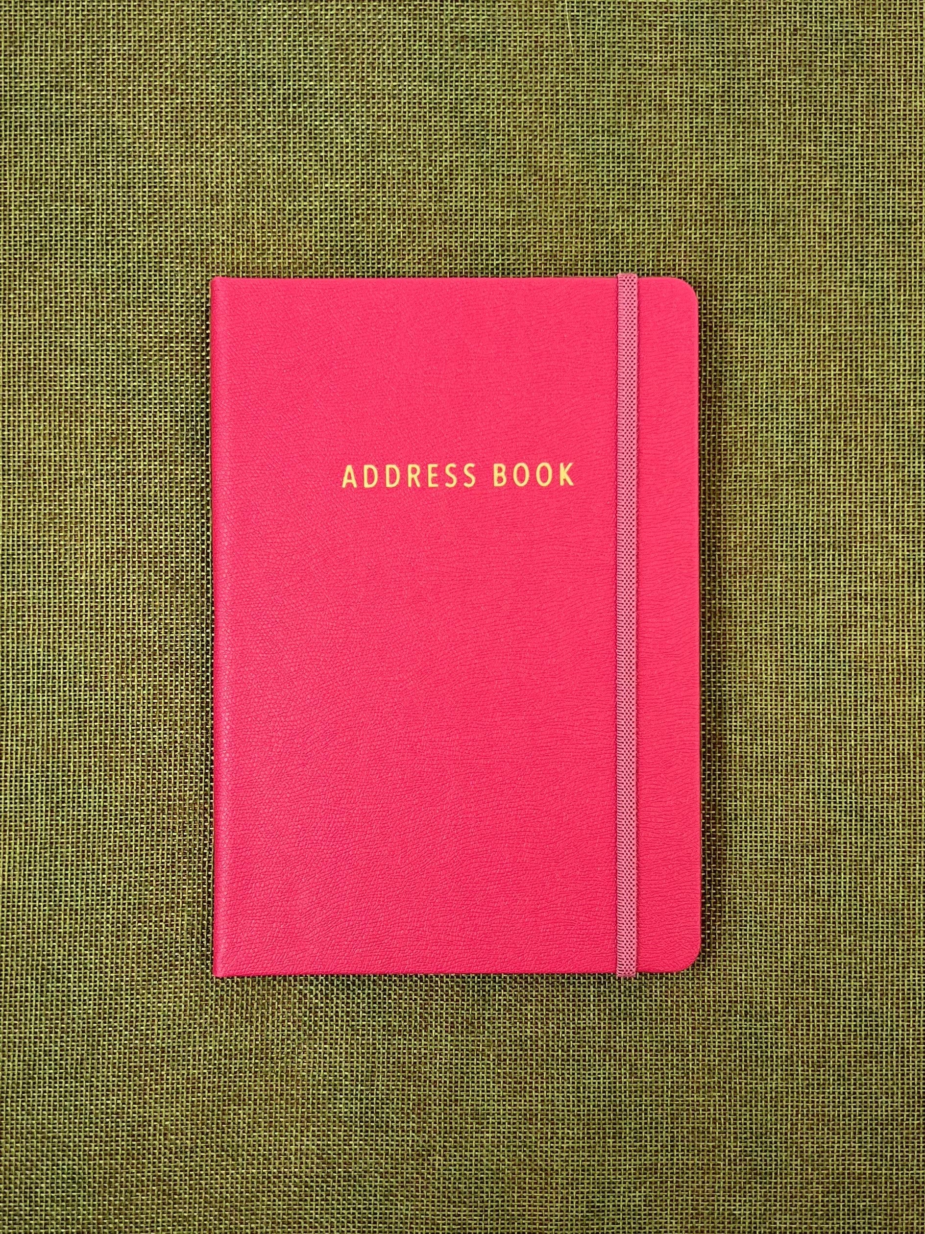 Address Book A5 - Cherry by Ozcorp