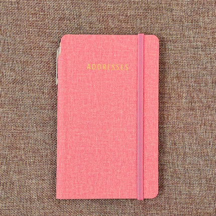 Slim Address Book Rose with Pen by Ozcorp