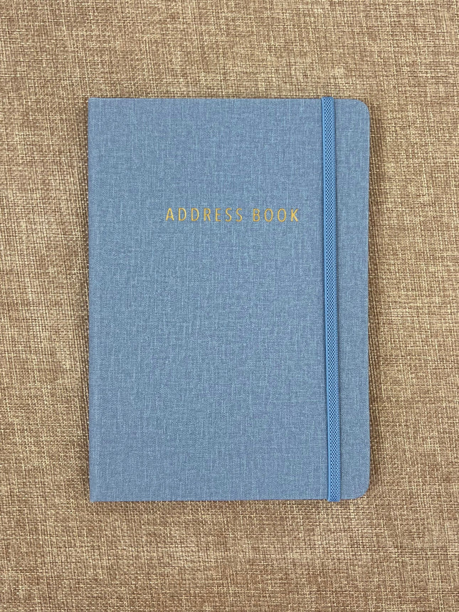 Address Book A5 - Blue by Ozcorp