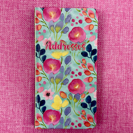 Address Book Slim - Peacock by Ozcorp