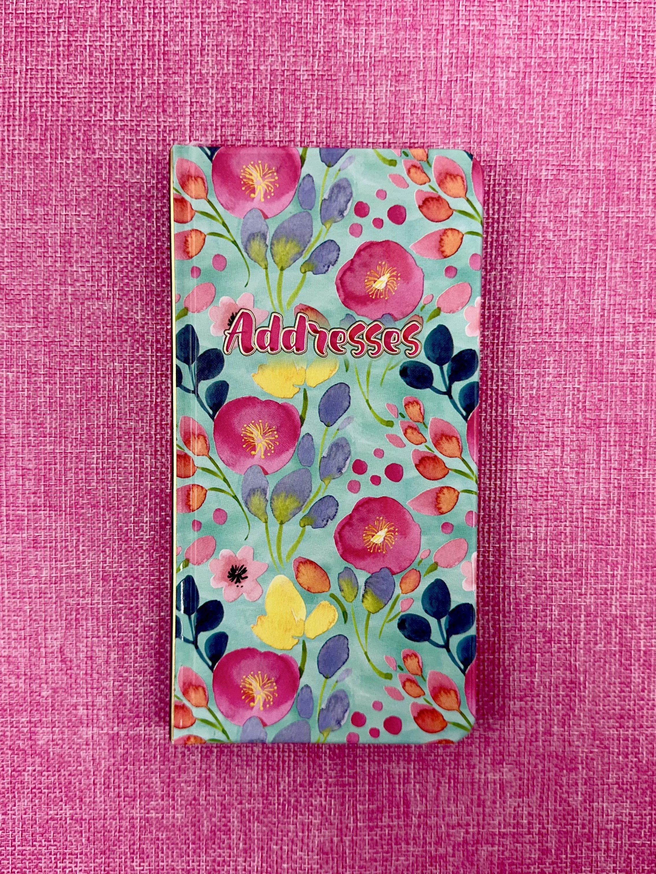 Address Book Slim - Peacock by Ozcorp