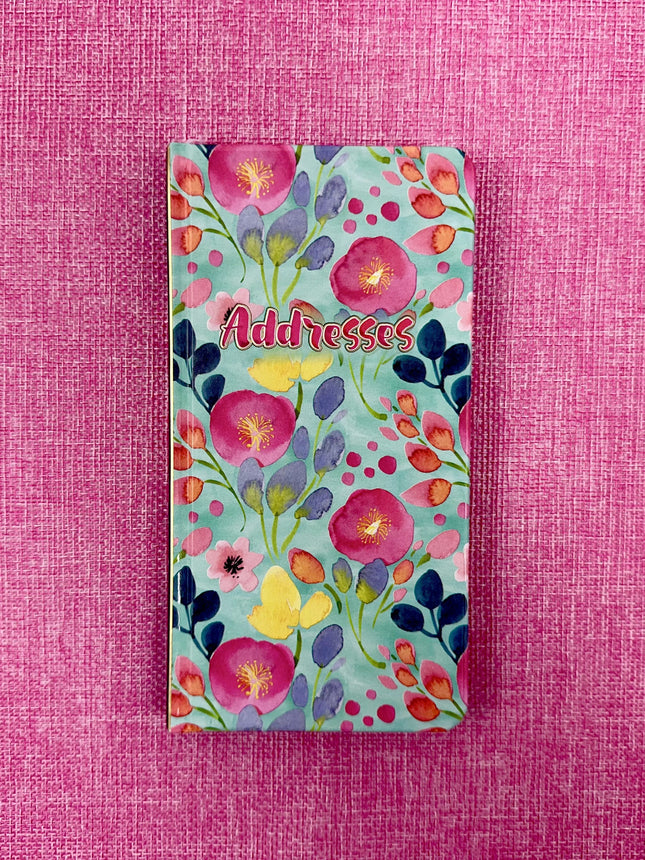Address Book Slim - Peacock by Ozcorp