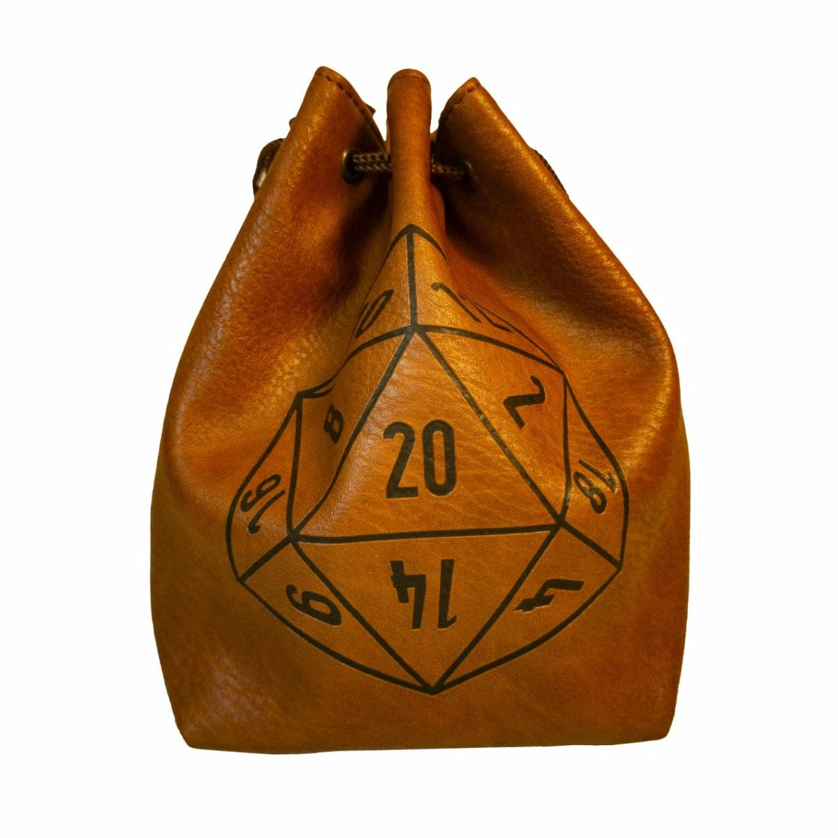 LPG Large RPG Dice Bag Tan Brown