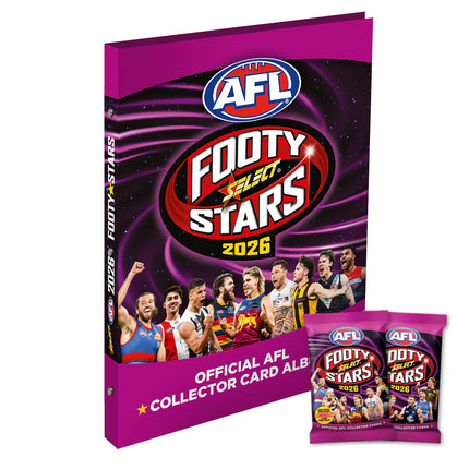 AFL Select Footy Stars 2026 - Collectors Binder