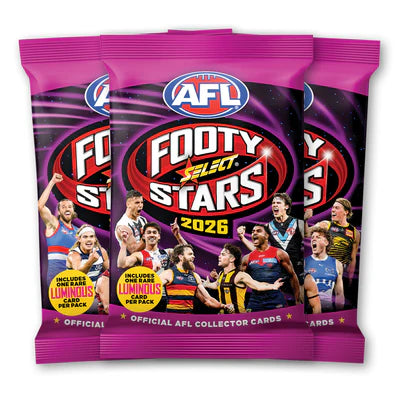 AFL Select Footy Stars 2026 - Collectors Card 36 Pack