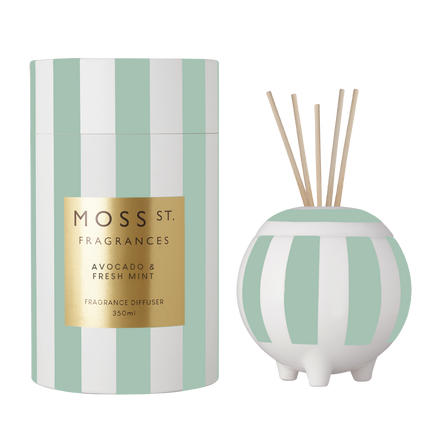 Avocado & Fresh Mint Ceramic Diffuser 350ml