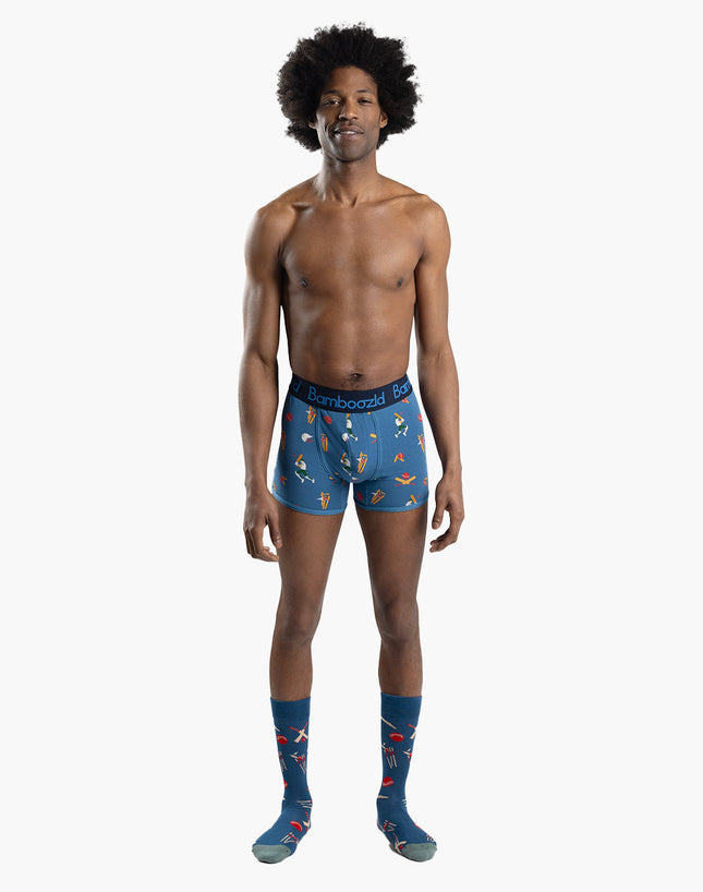 Mens Bamboo Trunk - Batsman Size XXL
