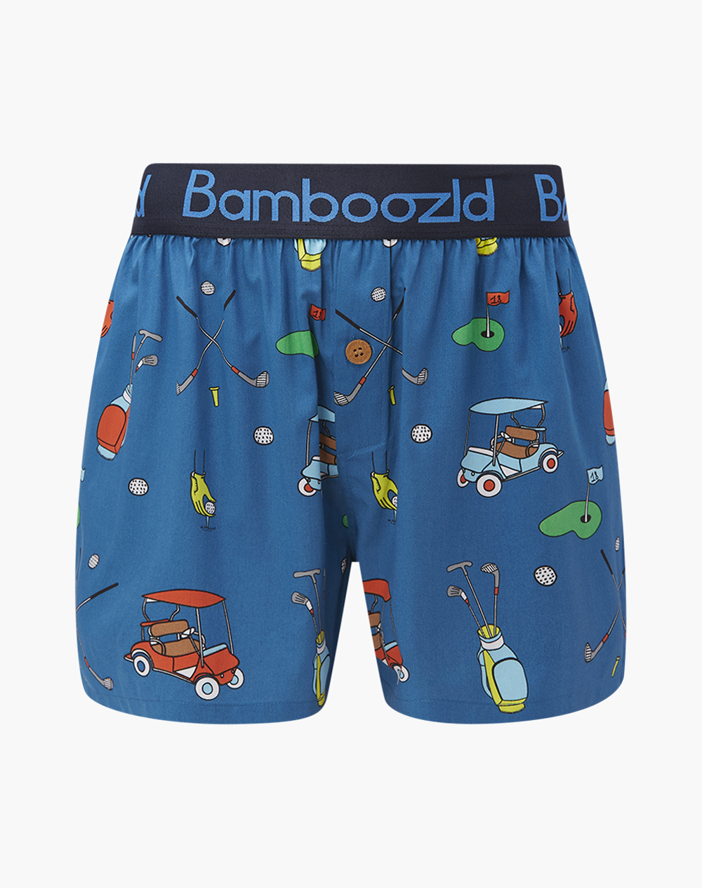 Mens Bamboo Boxer Short - Mulligan Size M