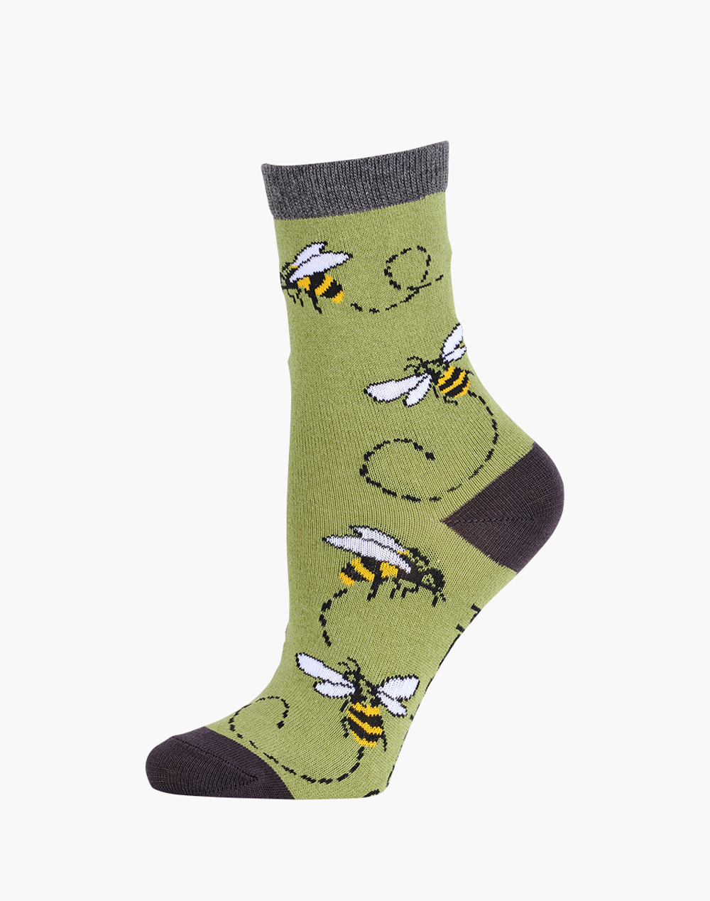 Childrens Bamboo Socks - Bees 5-8