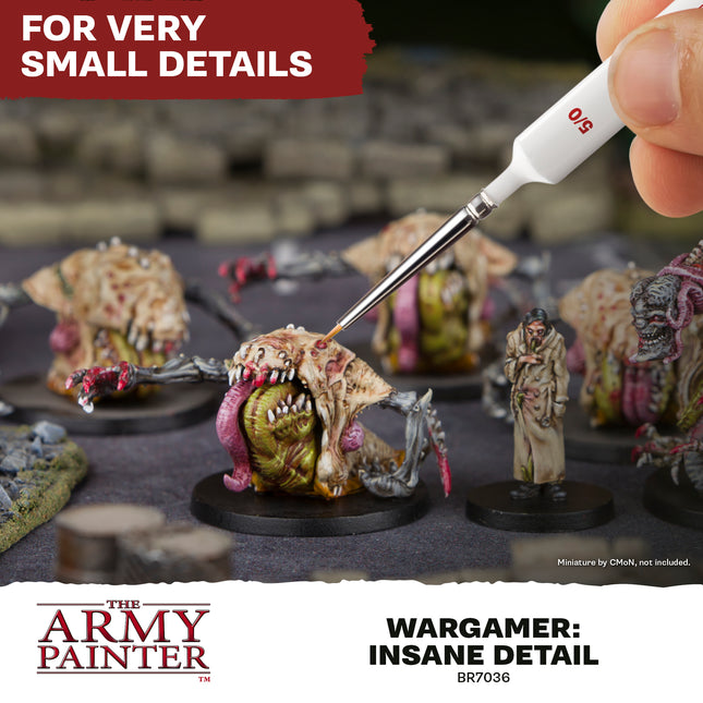 Insane Detail 5/0 Size Brush - Army Painter