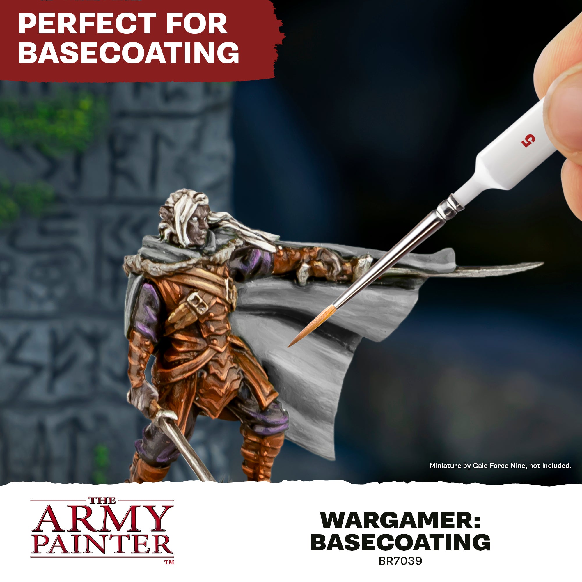 Basecoating 5 Size Brush - Army Painter