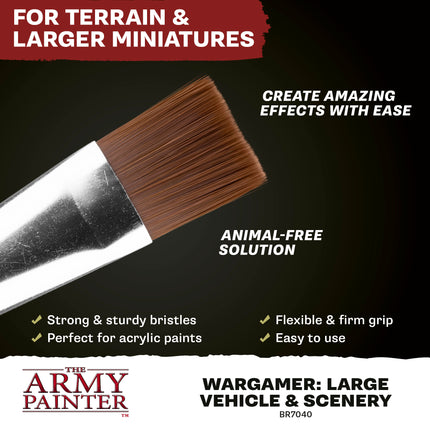 Large Vehicle and Scenery Brush - Army Painter