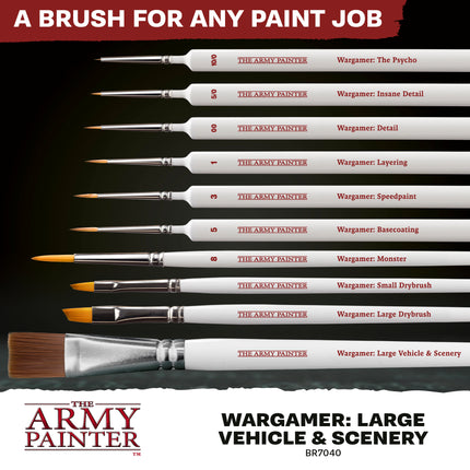 Large Vehicle and Scenery Brush - Army Painter