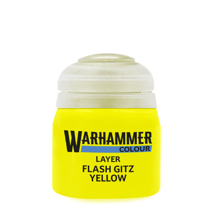 Flash Gitz Yellow (Layer), Citadel Colour paint official product photo