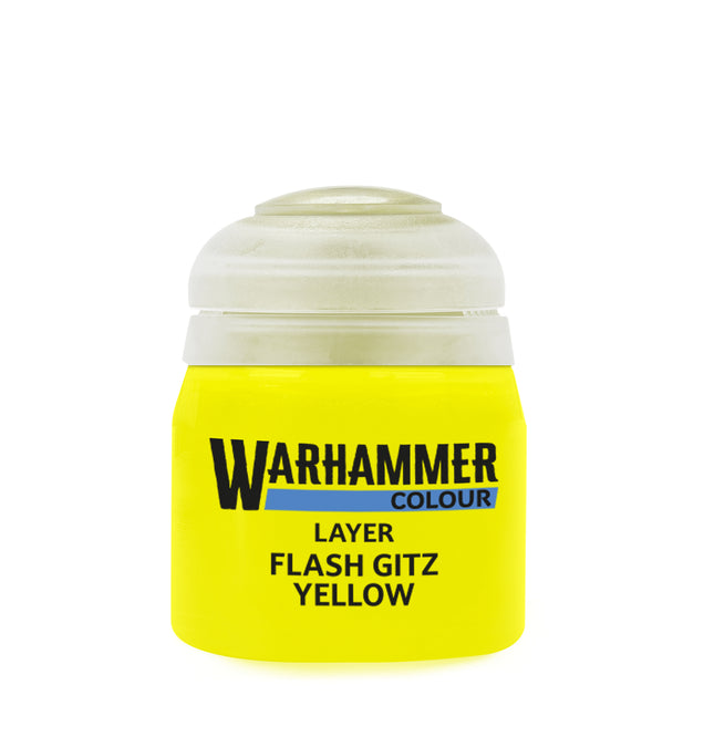 Flash Gitz Yellow (Layer), Citadel Colour paint official product photo