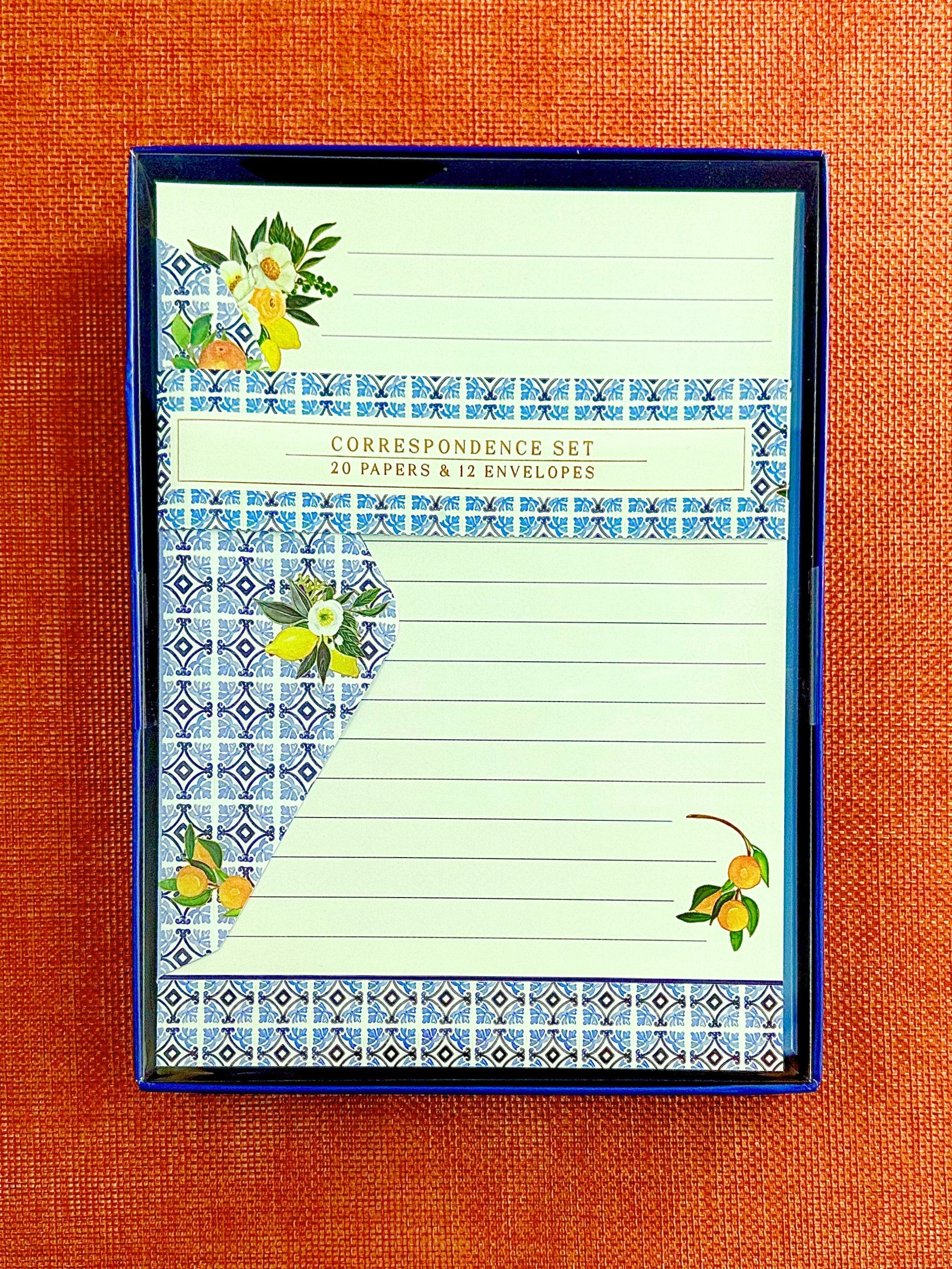 Correspondence Set - Amalfi Lemon by Ozcorp