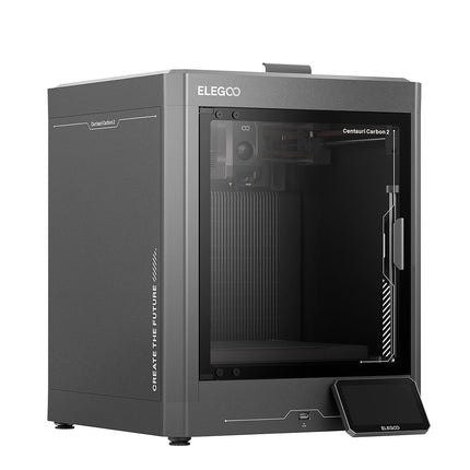 Elegoo Centauri Carbon 2 build plate and volume