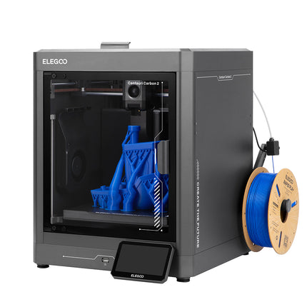 Elegoo Centauri Carbon 2 printing with enclosed chamber
