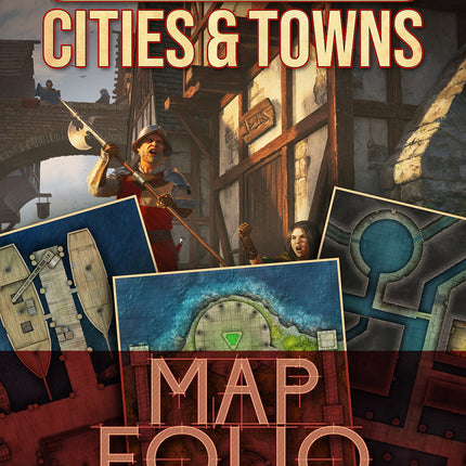 Campaign Builder Cities and Towns Map Folio