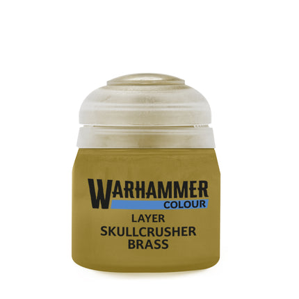 Skullcrusher Brass (Layer) (22-73), Citadel Colour paint official product photo