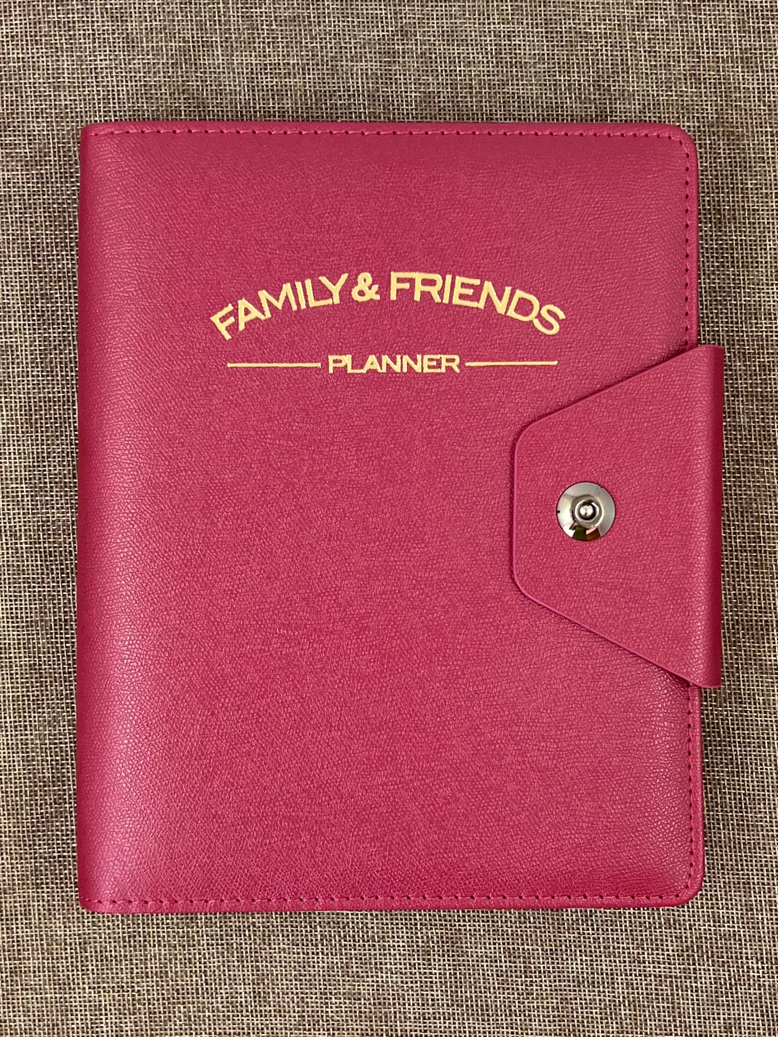 Family and Friends Planner - Cherry by Ozcorp