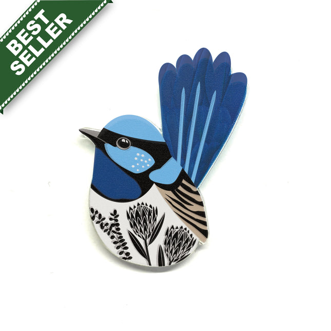 Fairy Wren Pin