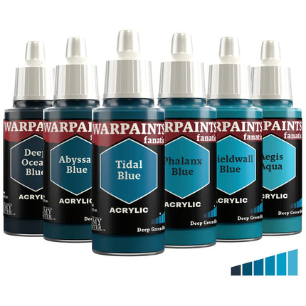 Deep Green-Blues - Fanatics Paint Triad