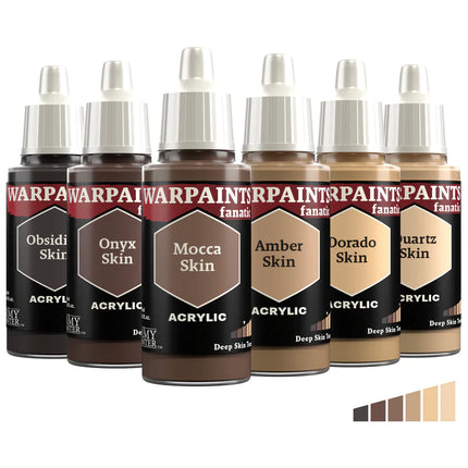 Deep Skin Tones - Fanatics Paint Triad