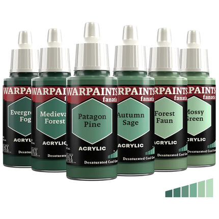 Desaturated Cool Greens - Fanatics Paint Triad